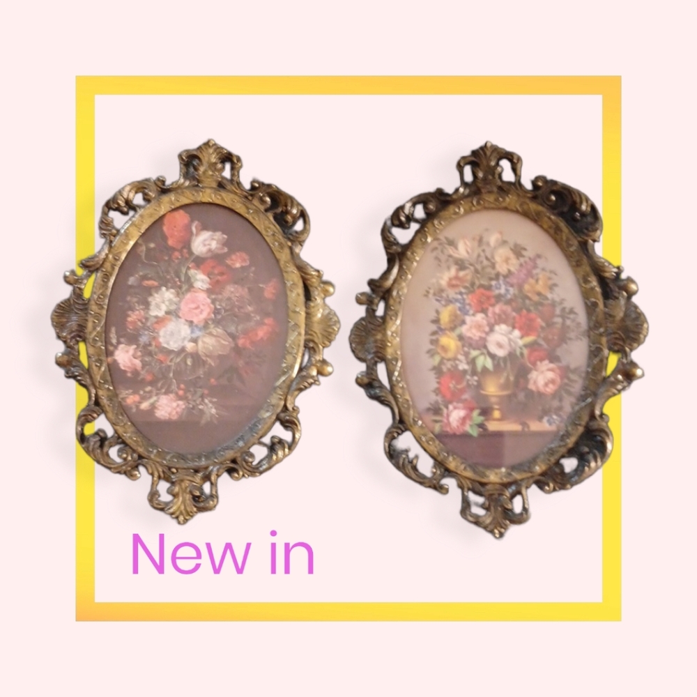 Vintage Ornate Flower Pictures